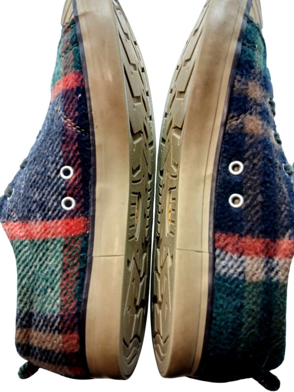 Keen Womens Elsa Wool Plaid Lace Up Sneakers Size 10.5 US EU 41 Multicolor Shoes - Picture 11 of 16